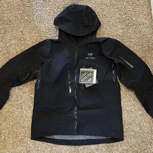 Black arcteryx alpha sv jacket